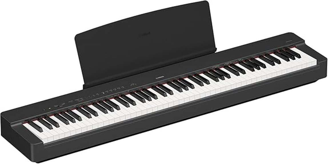 yamaha p225b digital piano