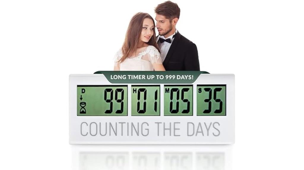 digital countdown timer clock