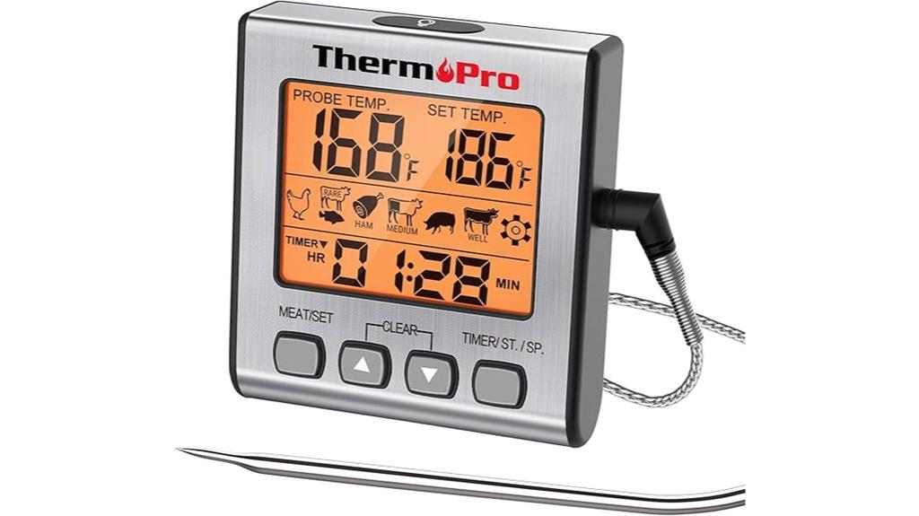 digital meat temperature gauge