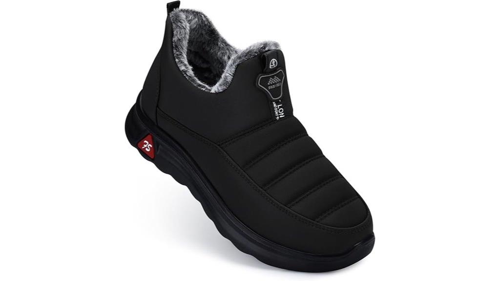 fur lined waterproof winter boots