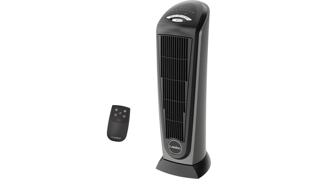 indoor space heater with remote
