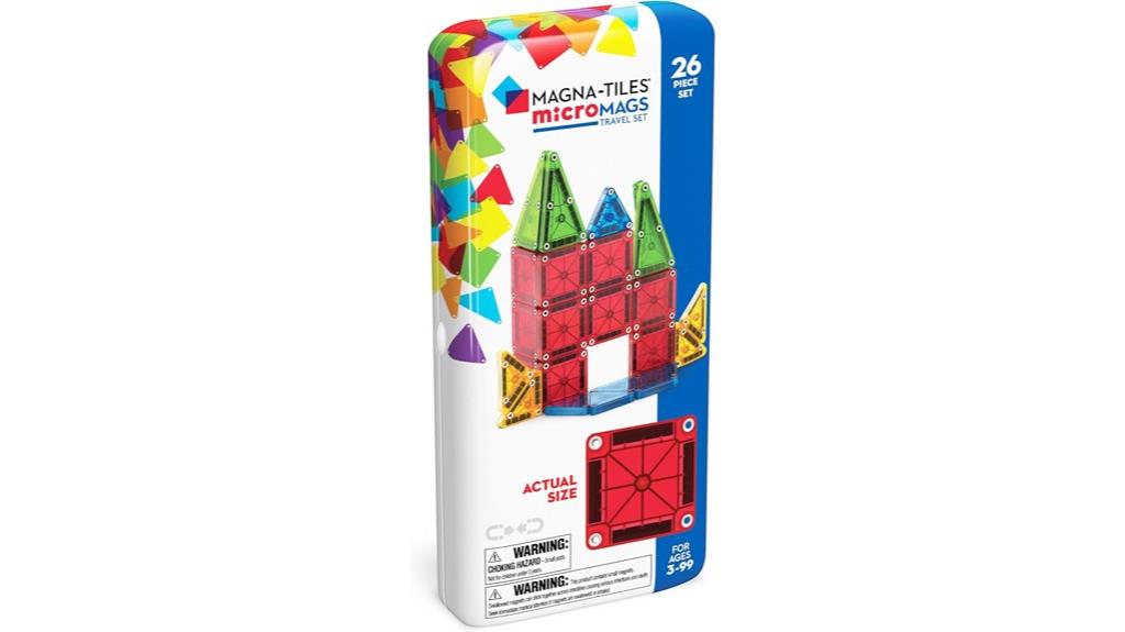 magnetic building toy set