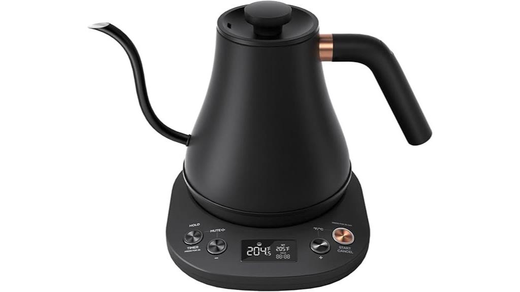 precise temperature gooseneck kettle