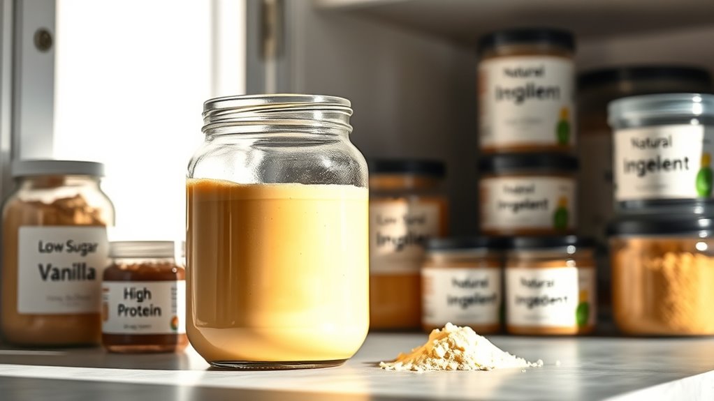 protein quality sugar content