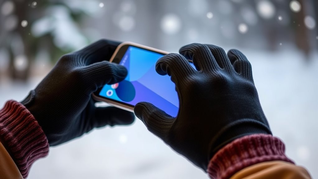 responsive durable comfortable gloves