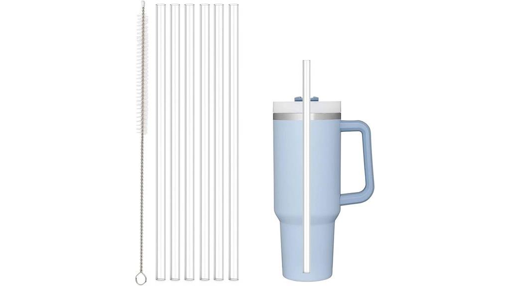 stanley cup reusable straws