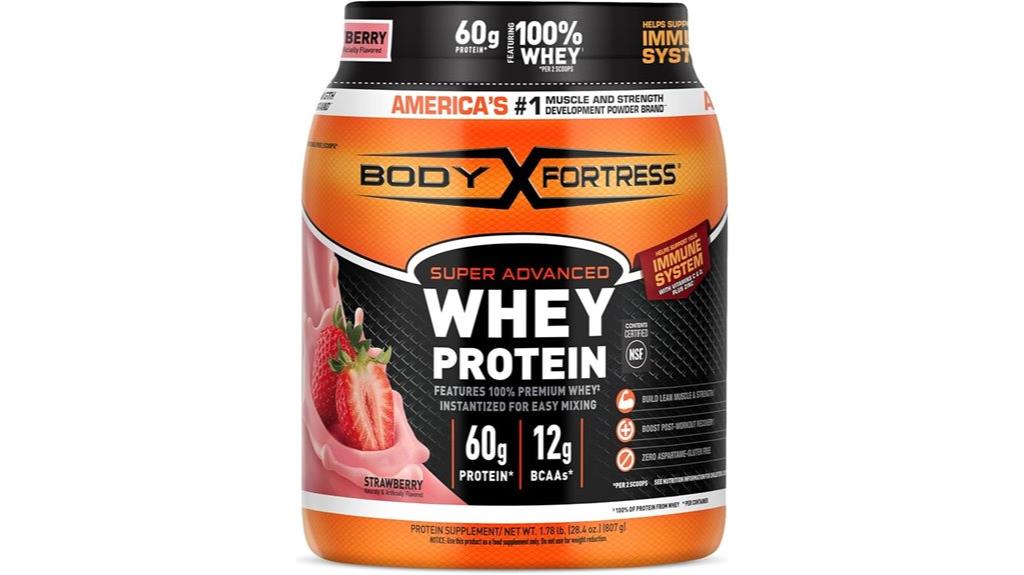 strawberry whey protein
