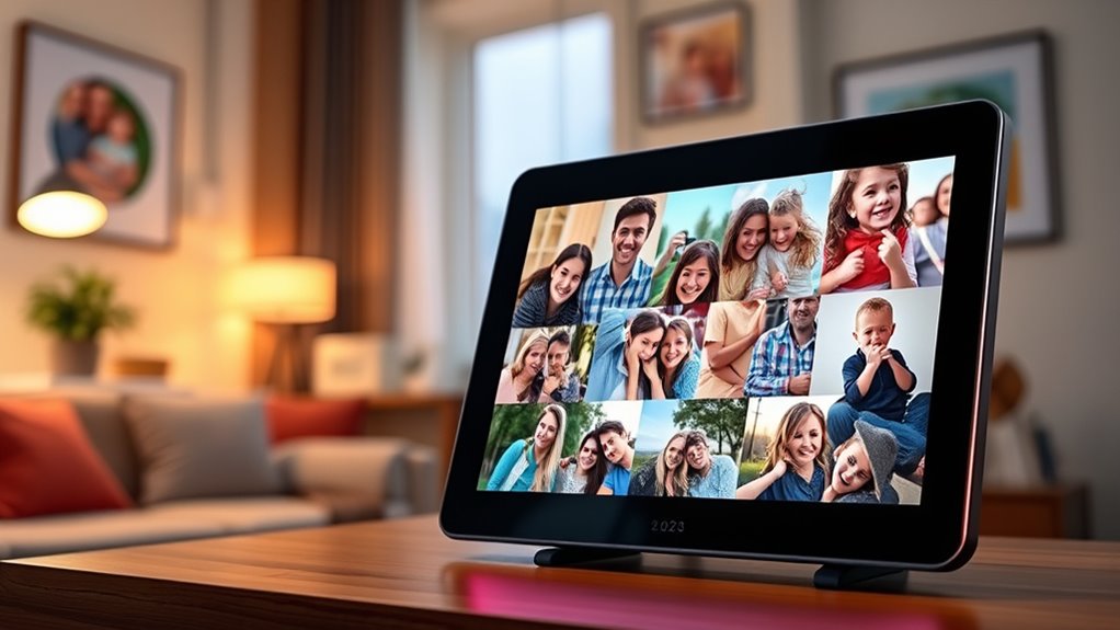 top email enabled digital frames