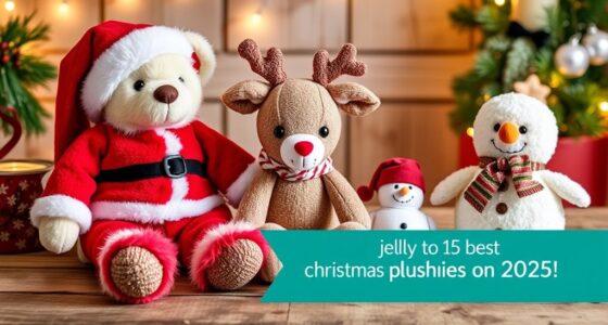 top festive jellycat plush