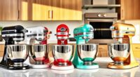 top kitchenaid mixer colors