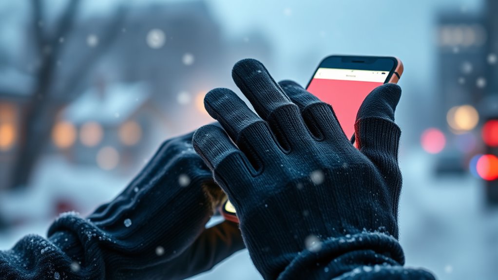 warm touchscreen glove options