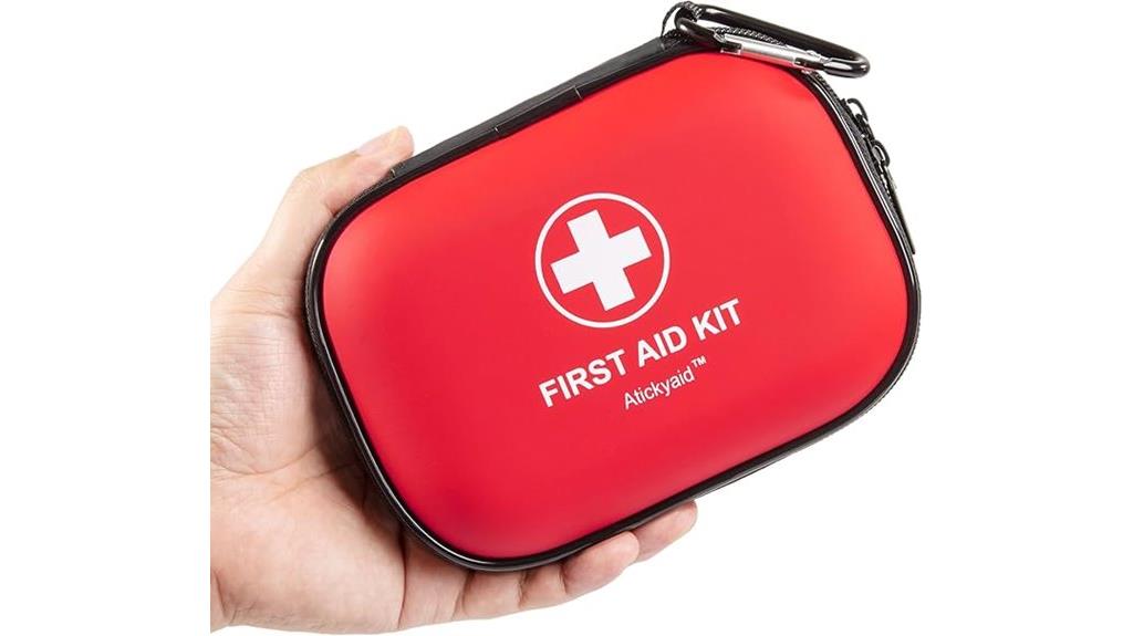 waterproof red first aid kit