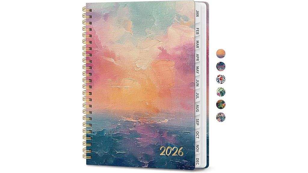 women s 2026 monthly planner