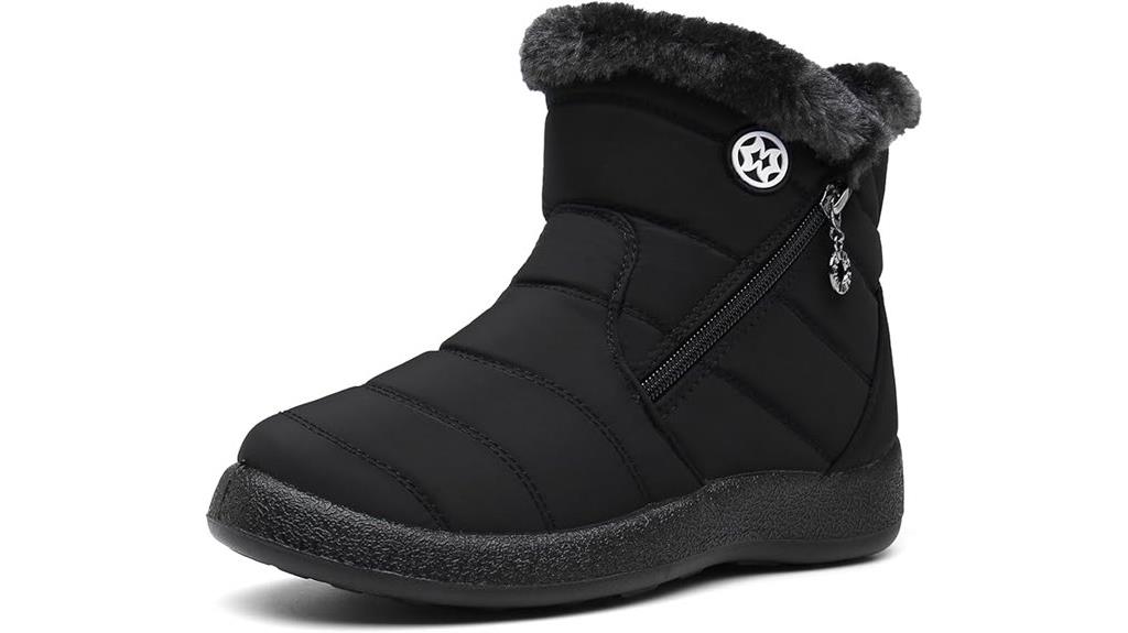 women s fur lined snow boots
