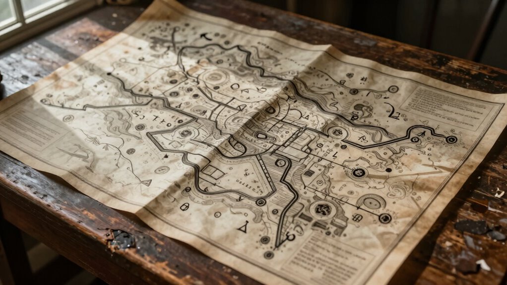 accurate detailed paranormal site maps