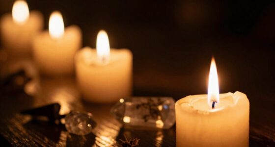 candles enhance cleansing rituals