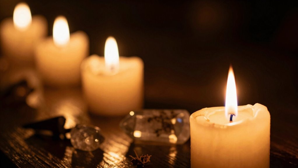 candles enhance cleansing rituals