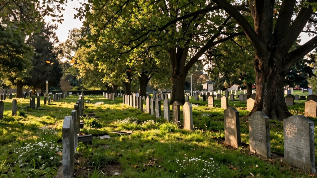 cemeteries lack activity