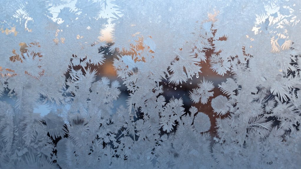 cold spots indicate fluctuations