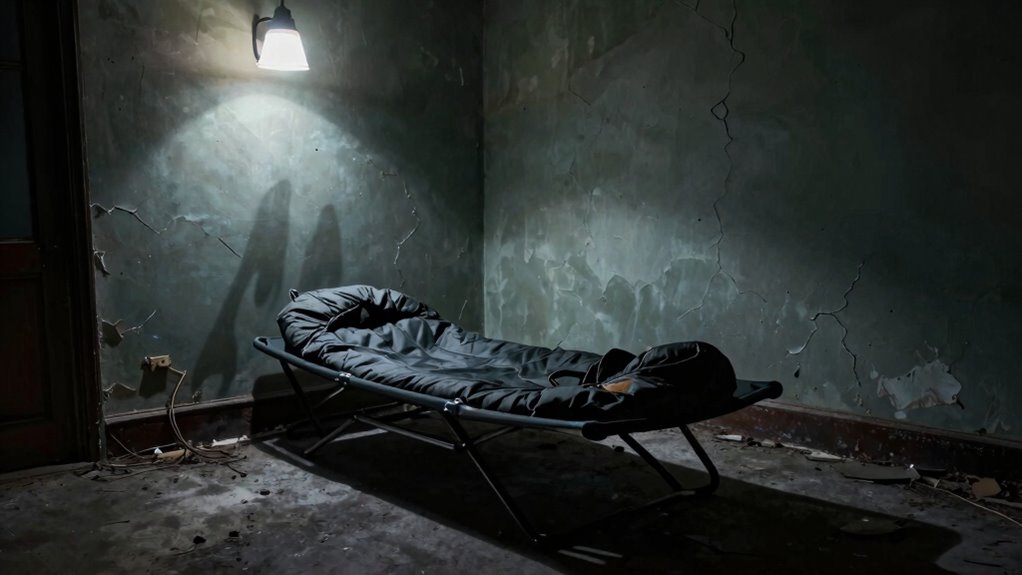 comfortable insulated ghost hunt sleep