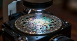 digital microscopes examine haunted objects