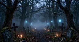 eerie funeral lighting legends