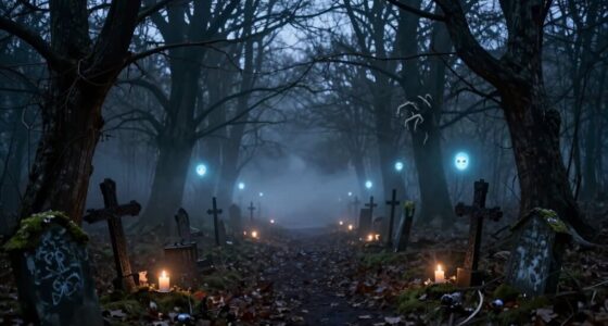 eerie funeral lighting legends