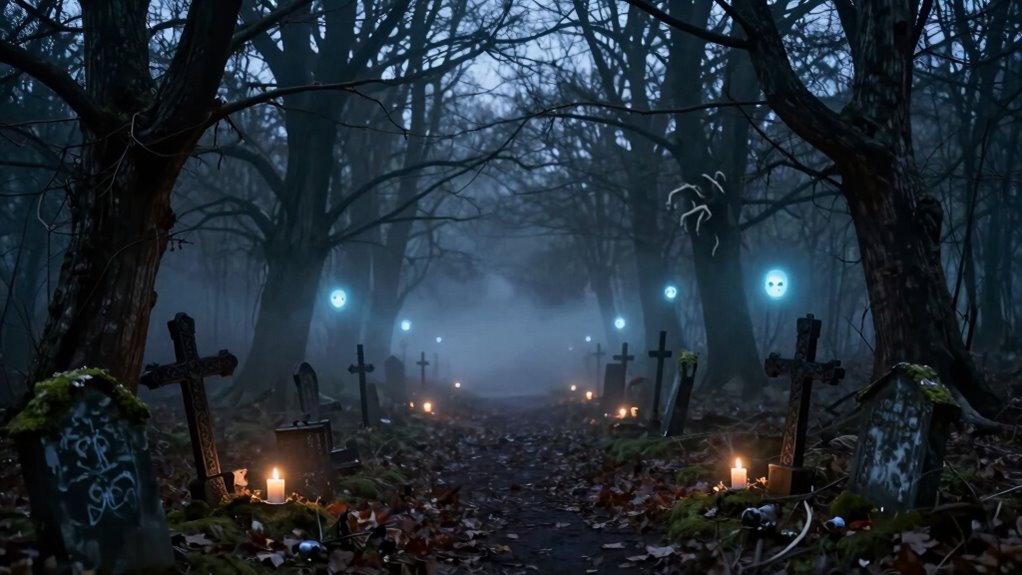 eerie funeral lighting legends