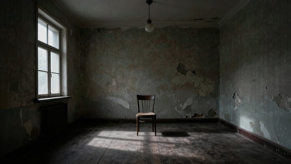 empty rooms evoke paranoia