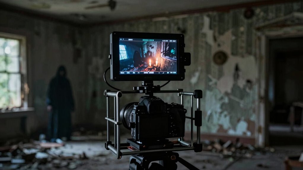enhancing haunted scene filming