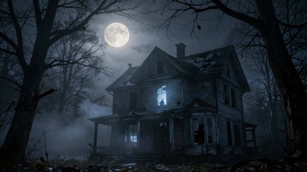 full moon haunting effect