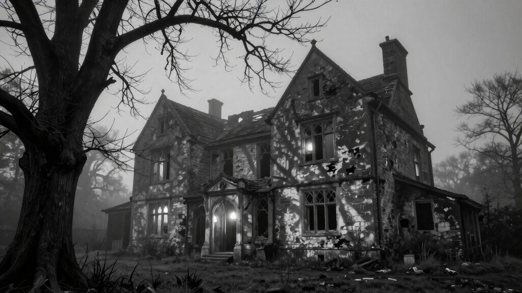 haunted house with dark secrets