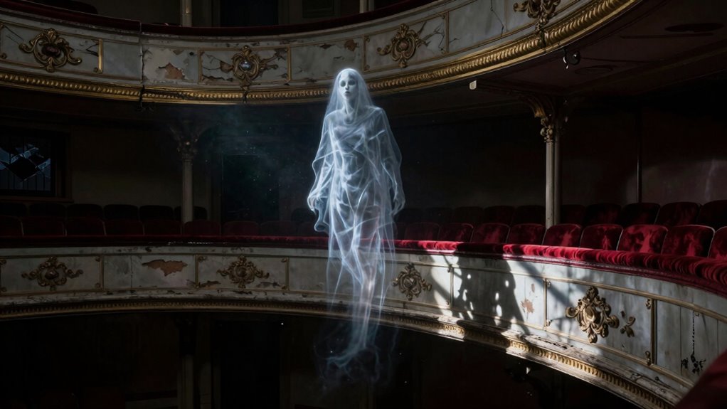 haunted theater balcony apparitions