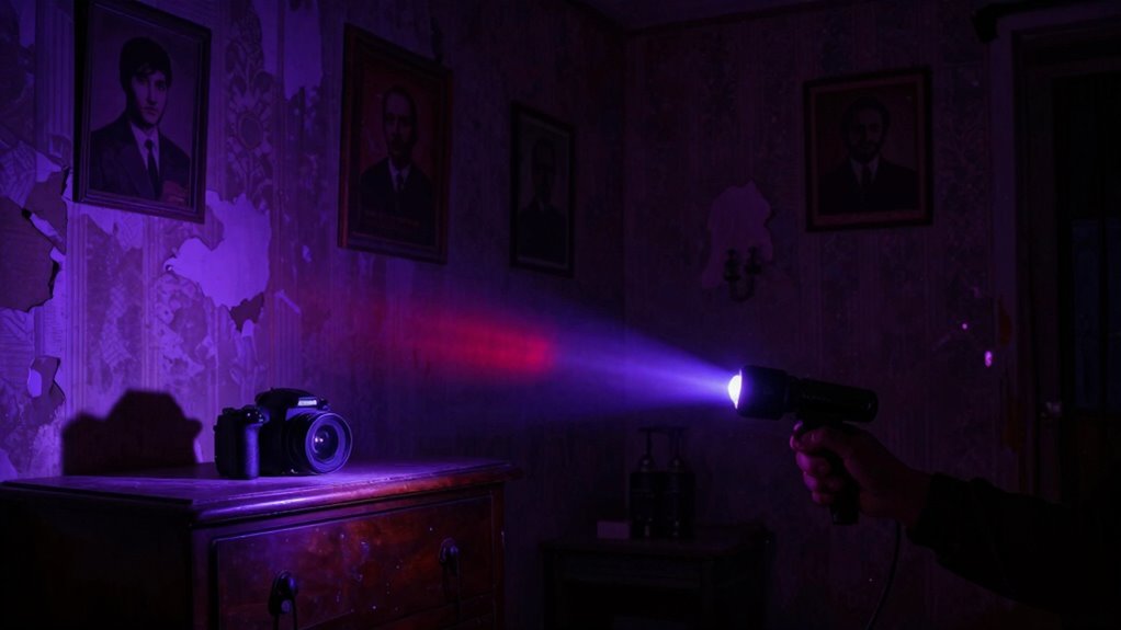 invisible clues through light