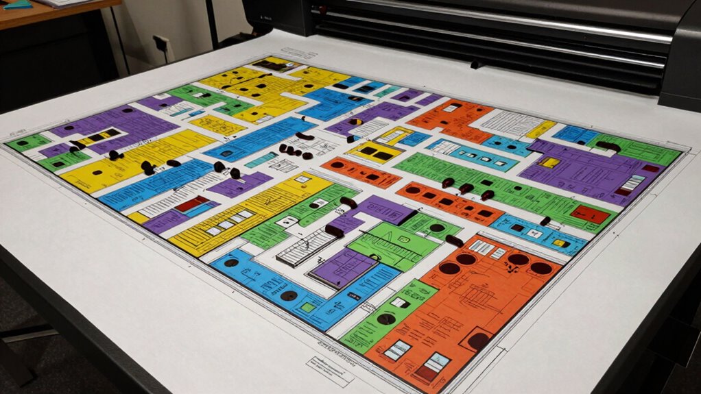 large printers aid haunted site planning