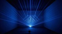 laser grids reveal room structure