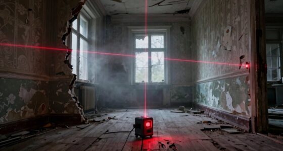 laser tools map haunted sites