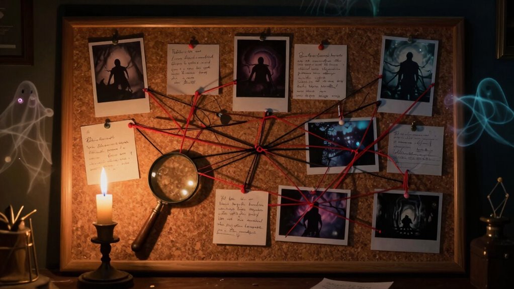 mapping paranormal event chronology