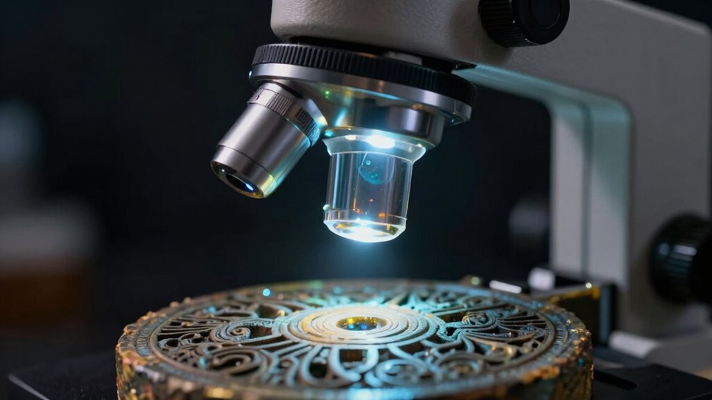 microscopic analysis of haunted objects