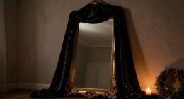 mirrors covered after death