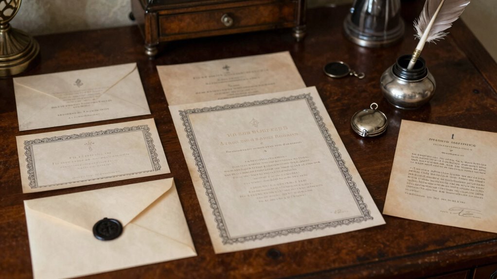 mourning stationery s historical significance