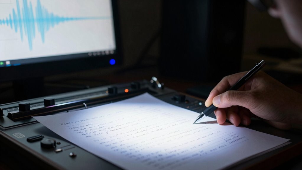 optimal evp transcription lighting