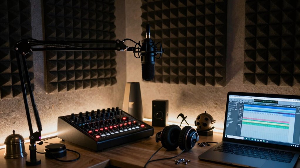 optimize audio recording environment