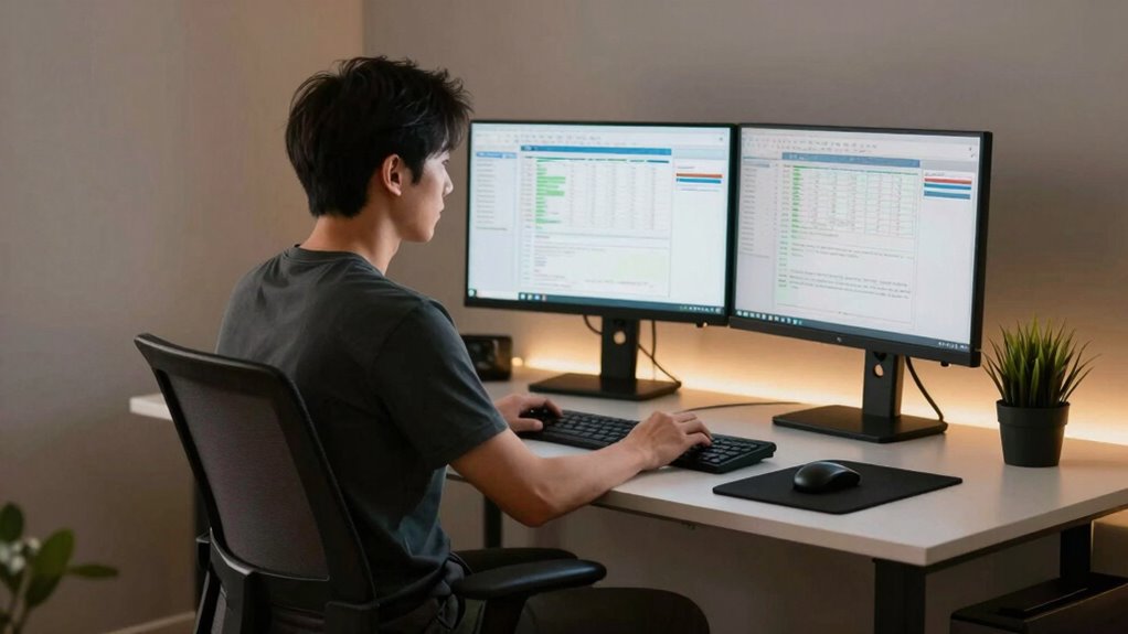 prioritize ergonomic workspace setup