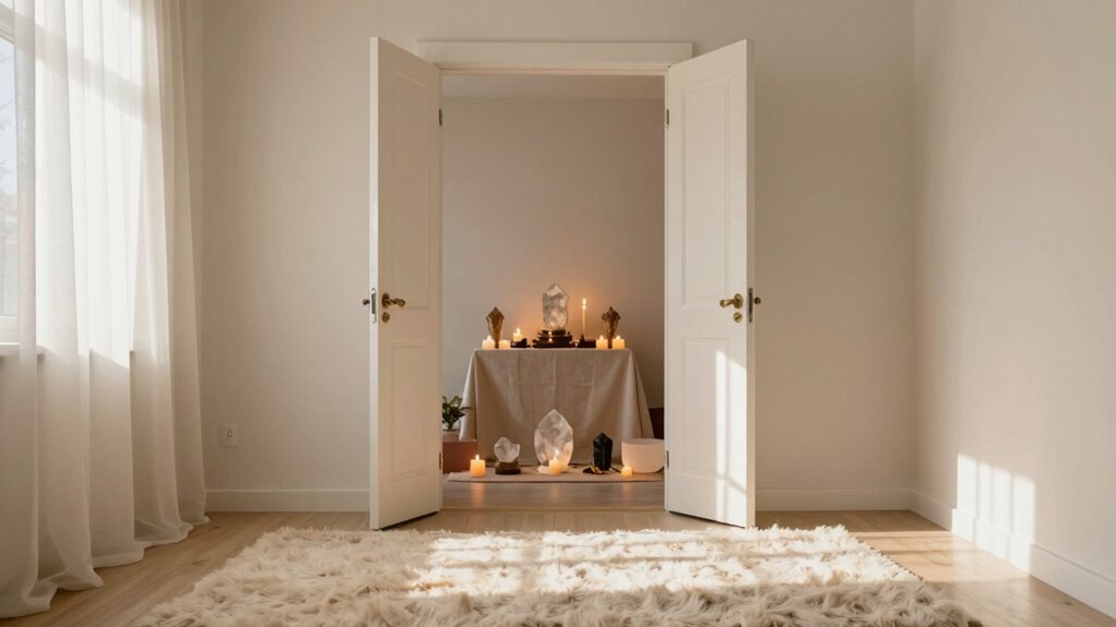 protected space for cleansing