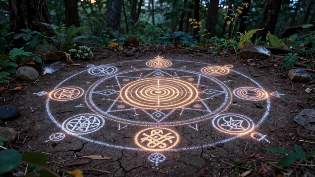 protective circles create sacred barriers