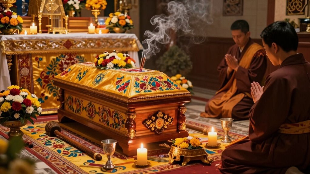 respectful funeral mourning traditions