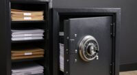secure storage for case materials