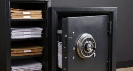 secure storage for case materials