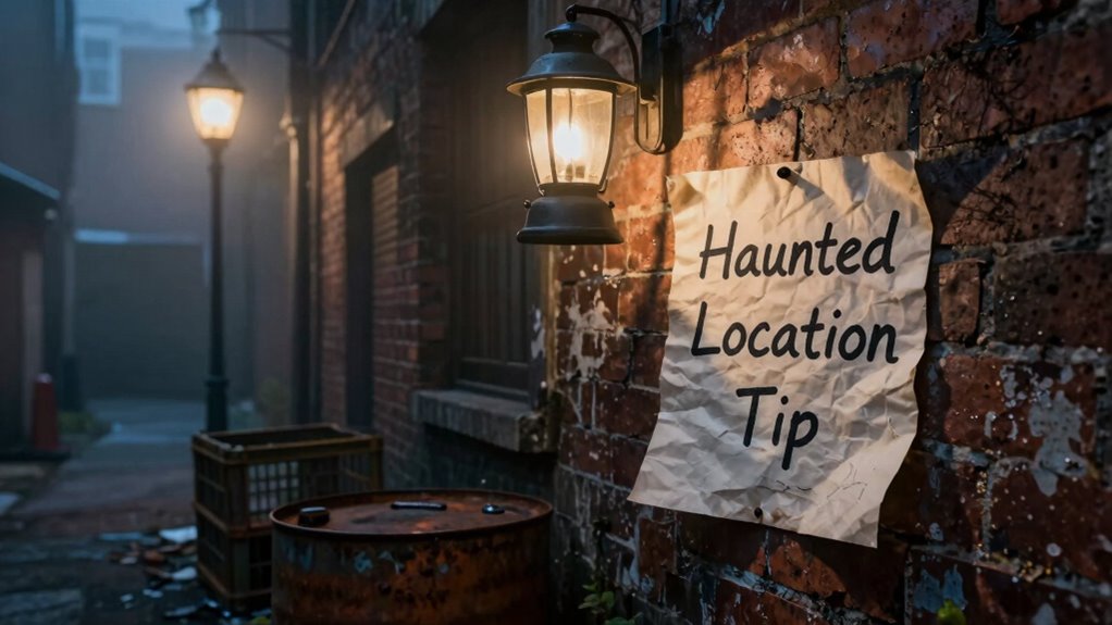 share detailed haunted location insights